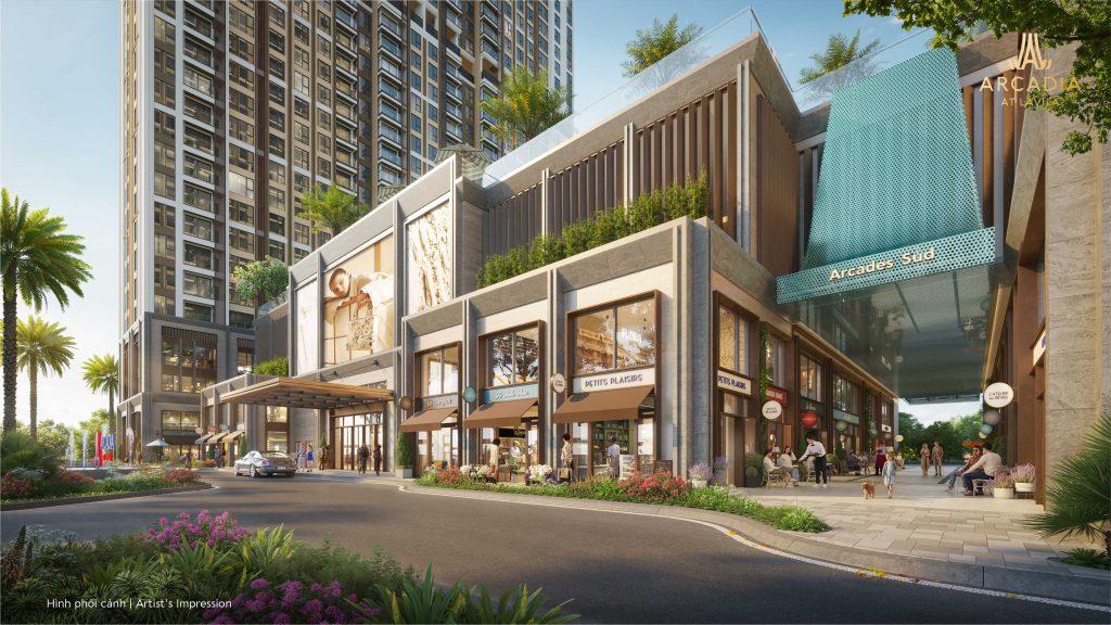 Shophouse mặt trước