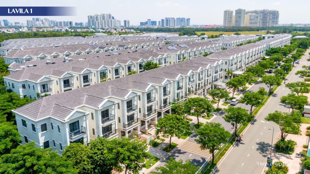 Khu đô thị Lavila được thiết kế đồng bộ